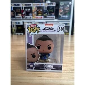 BITTY Sokka Funko Pop #536 ATLA Avatar Last Airbender Nickelodeon Anime Nick TV